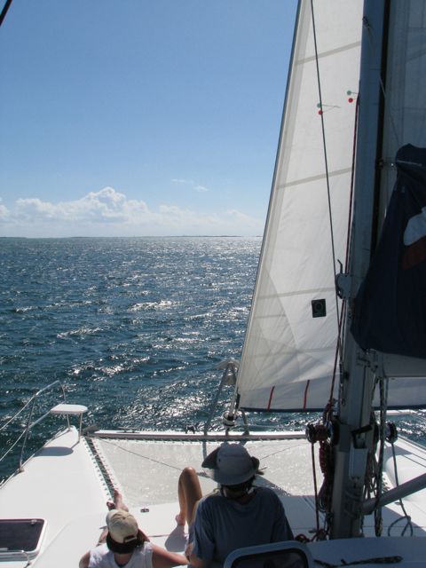 Sailling south
