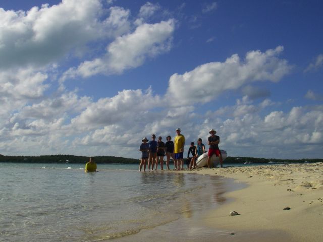 Group at Tahiti Beach