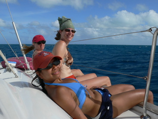The Girls, Sailing to Anegada (C)