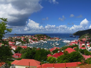The stunning harbor and town of Gustavia, St. Barths