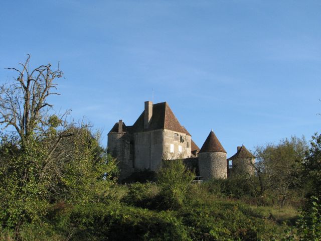 13th century castle/chateau in Verneuil