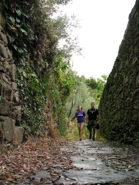 Path from Vernazza to Corniglia