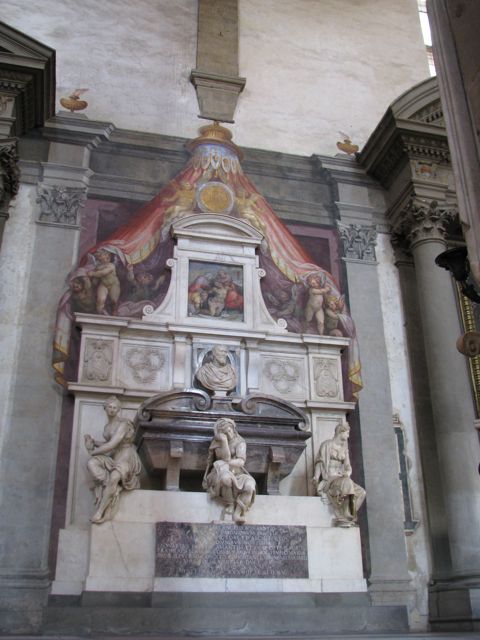Michelangelo's crypt
