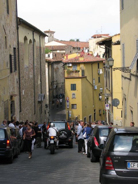 Festive street activity