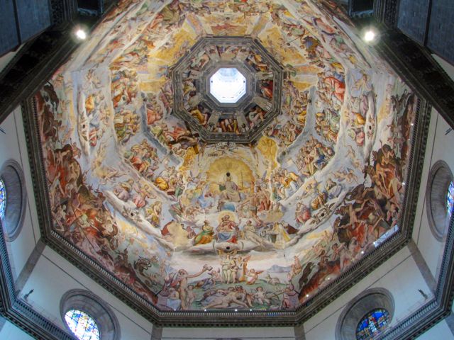 Ceiling Art in the Duomo