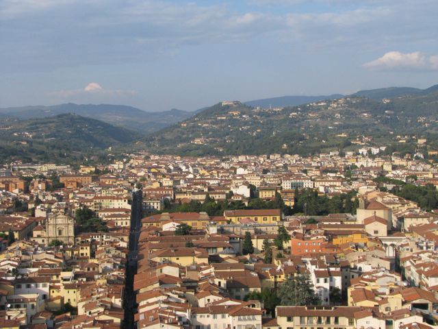View towards Fiesole
