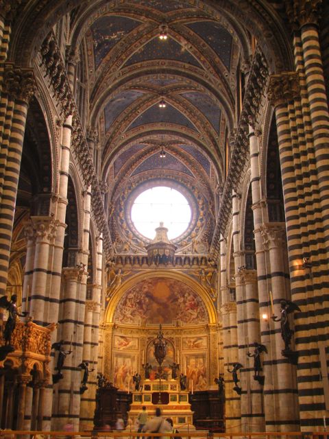 Inside Santa Maria Della Scala