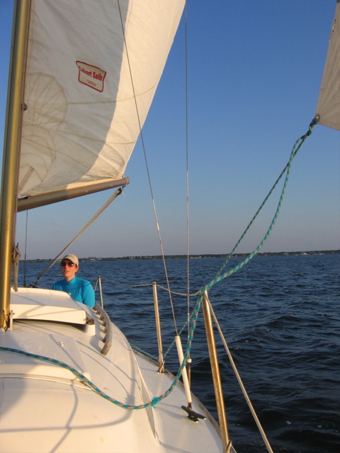 Heather sailing