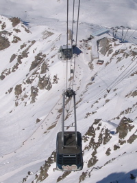 Tram to Aiguille Rouge