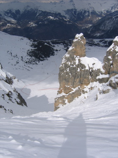 Top of Grand Couloir