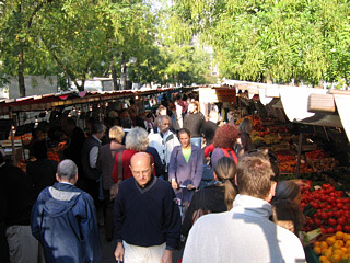 Open-air Market at Bd. E. Quinet