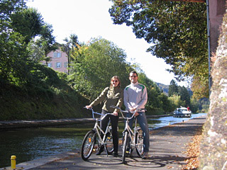 Cycling on the Towpath