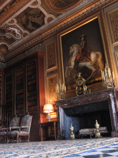 One of the rooms at Vaux-le-Vicomte