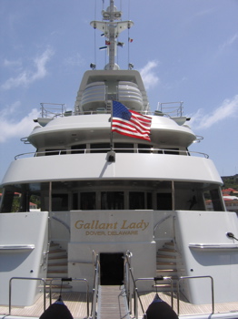The Gallant Lady, a 172 foot yacht