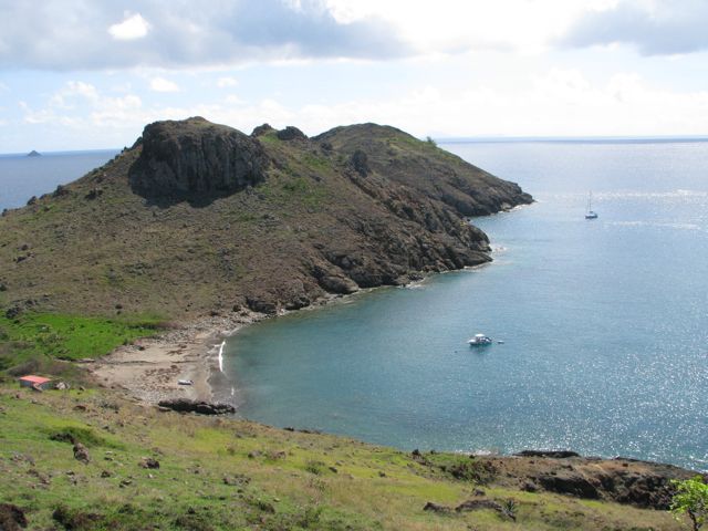View from the top of Ile Fourche