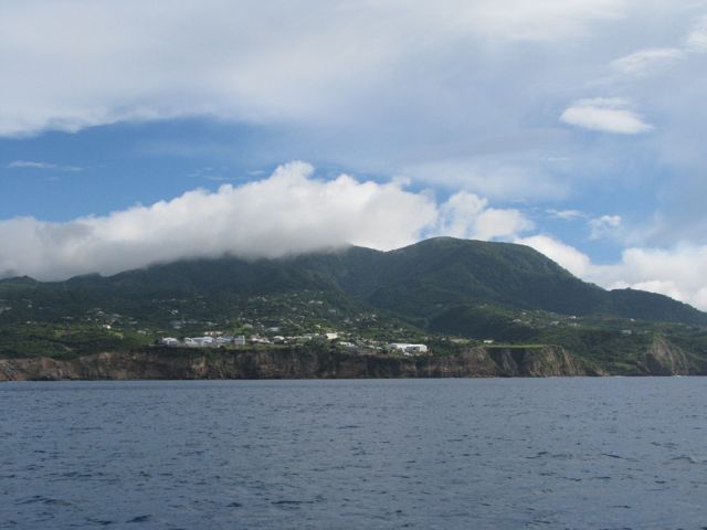 Settlement above Little Bay, Montserrat