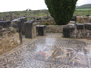 Floor mosaic (pic by Kristin)