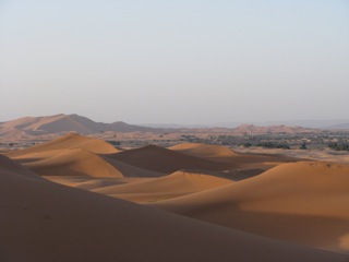 Dunes to the south