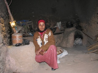 One of the few remaining residents of the old Kasbah