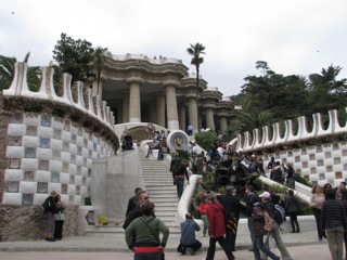 Entrance to Parc Güell