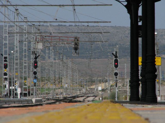 Train change in Malaga