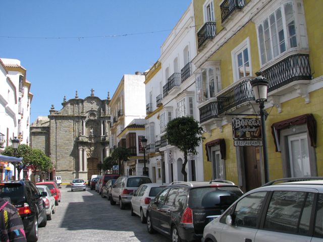 Main street in the old walled city