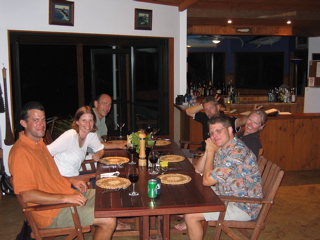 Dinner at Ika Lahi Lodge