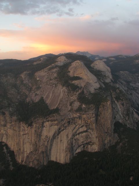 Sunset from Glacier Point