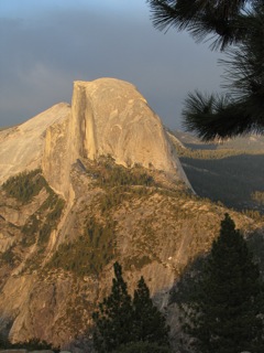 Half Dome and Clouds Rest